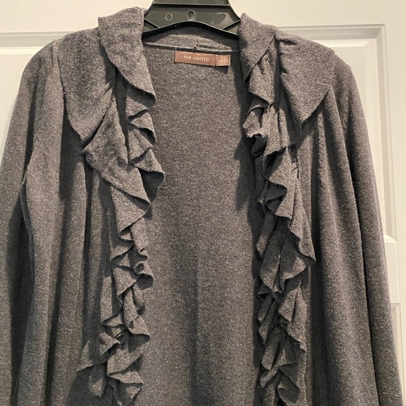 The Limited Ruffled Cardigan - Picture 2 of 4